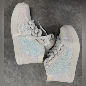 Skechers - Girls Sparkle High-Top Sneakers